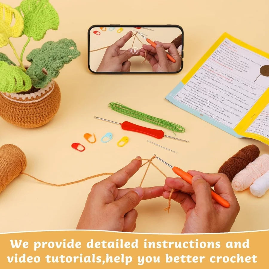 Sunflower Crochet Kit