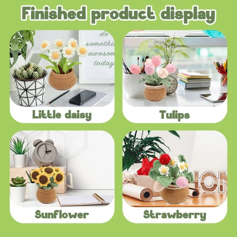 Sunflower Crochet Kit