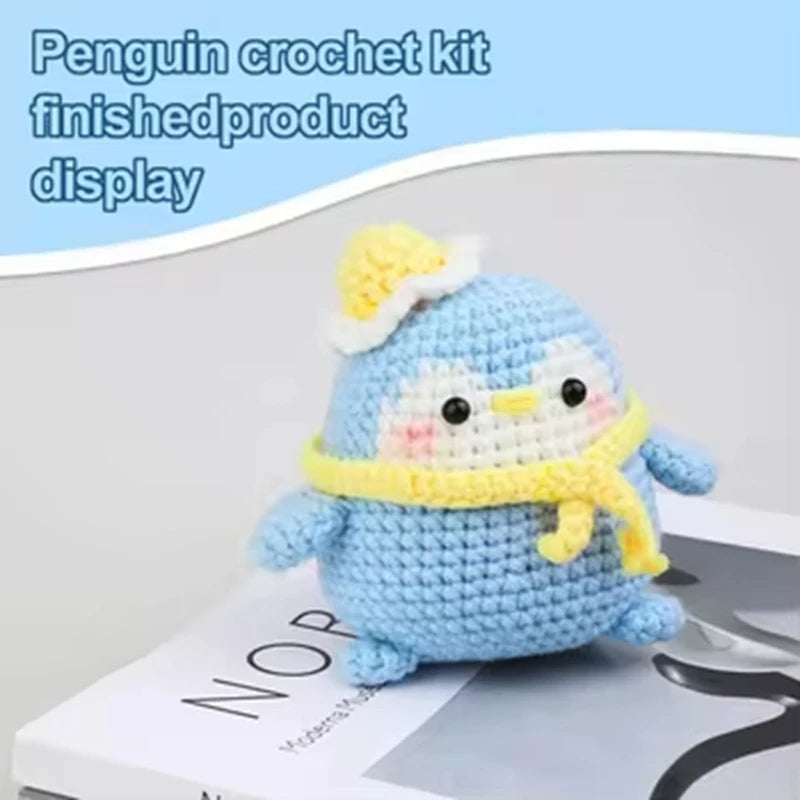 Penguin DIY Crochet Kit