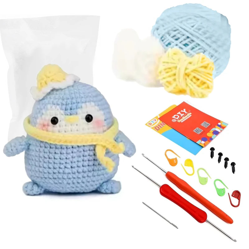 Penguin DIY Crochet Kit