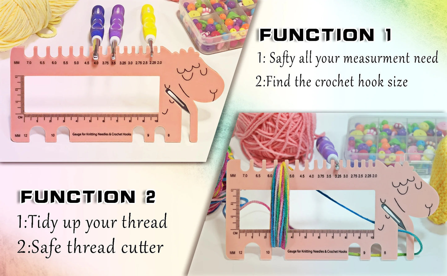 Floral Crochet Hook Set