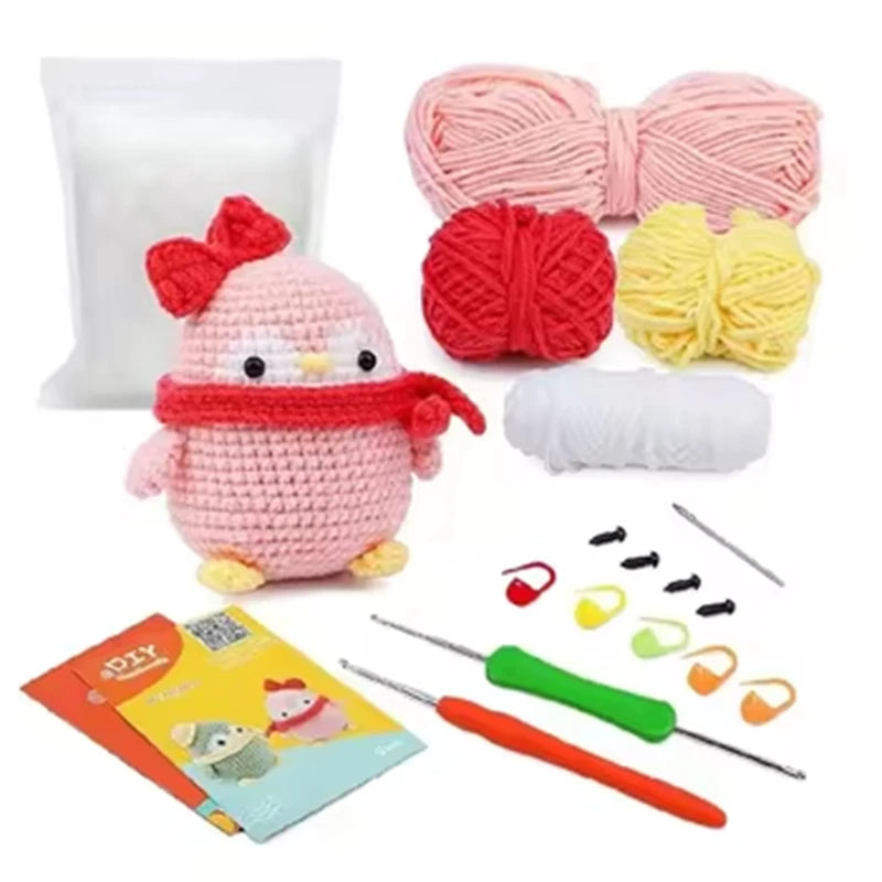 Penguin DIY Crochet Kit