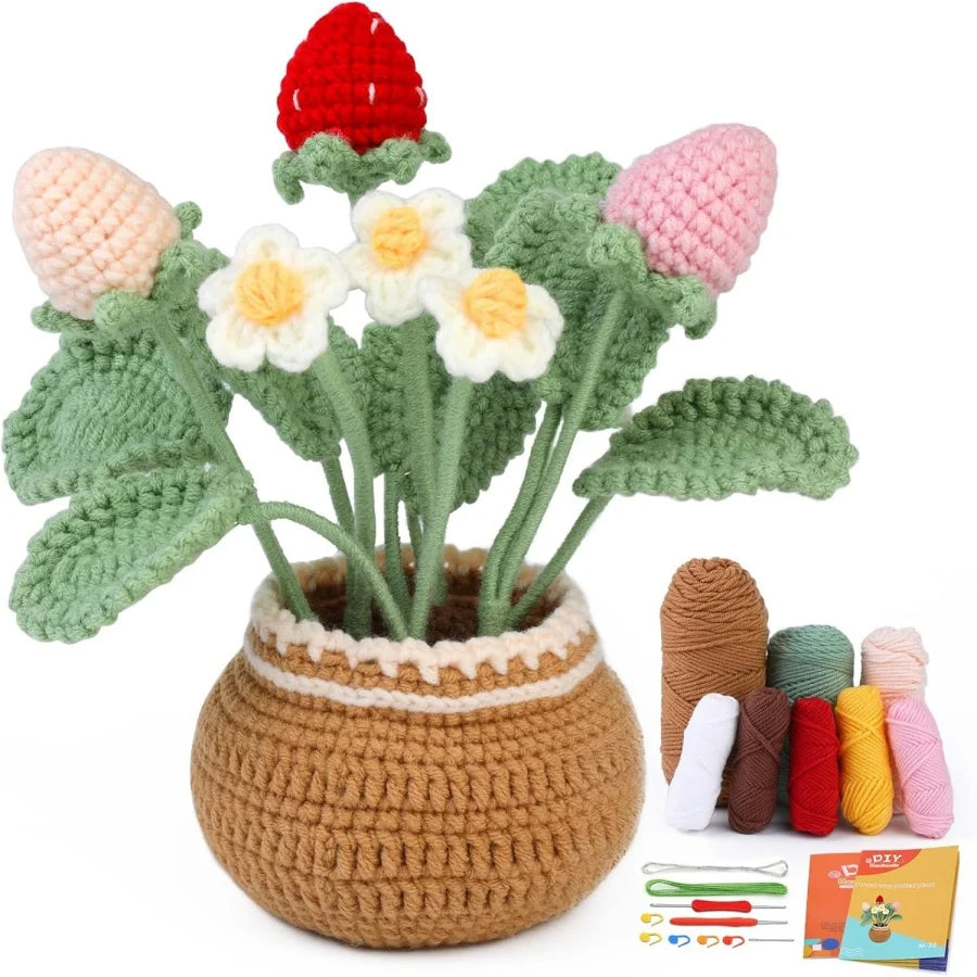 Strawberry Crochet Kit