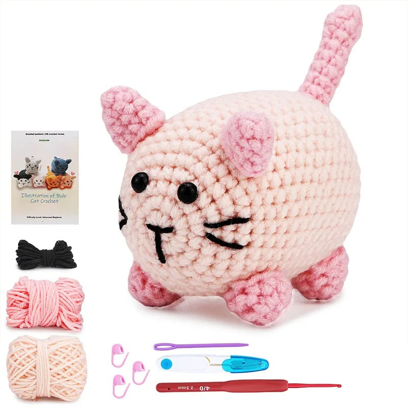 Cat DIY Crochet Kit