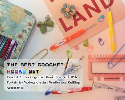 Floral Crochet Hook Set