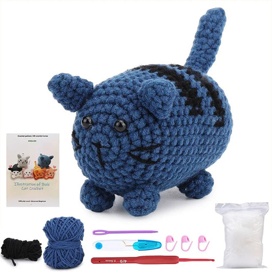 Cat DIY Crochet Kit