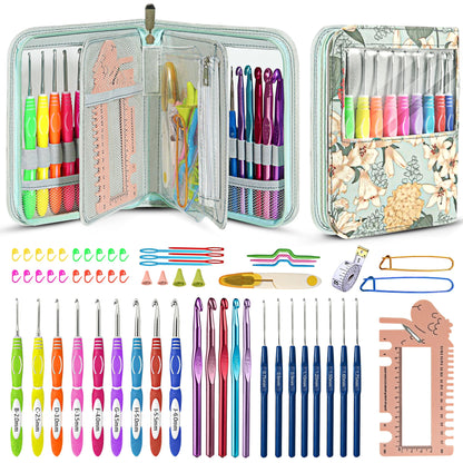 Floral Crochet Hook Set